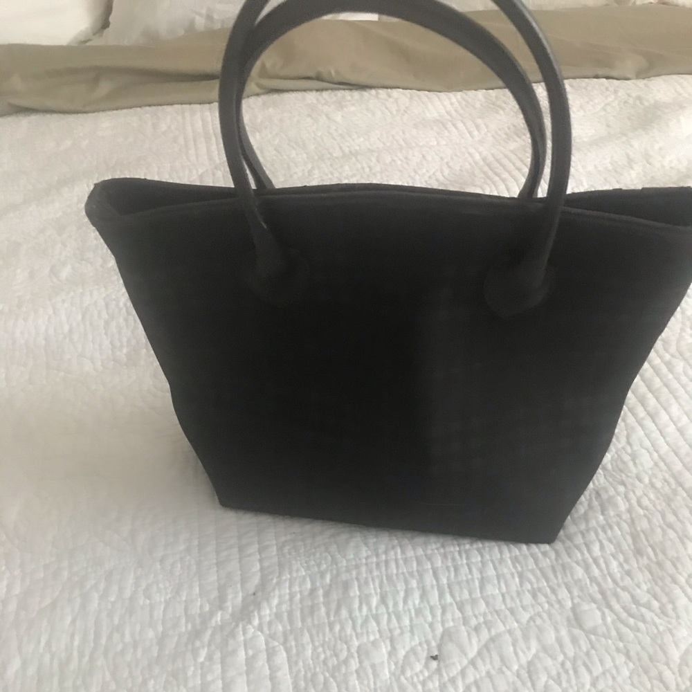 Burberry checkered Dark brown tote - Picture 2 of 10
